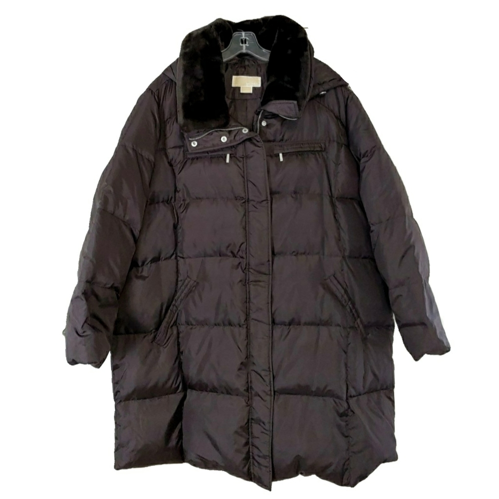SOLD -NWOT MICHAEL MICHAEL KORS DOWN PUFFER JACKET - Picture 2 of 8